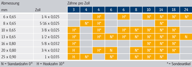 Verzahnung CS-2-PLUS 110